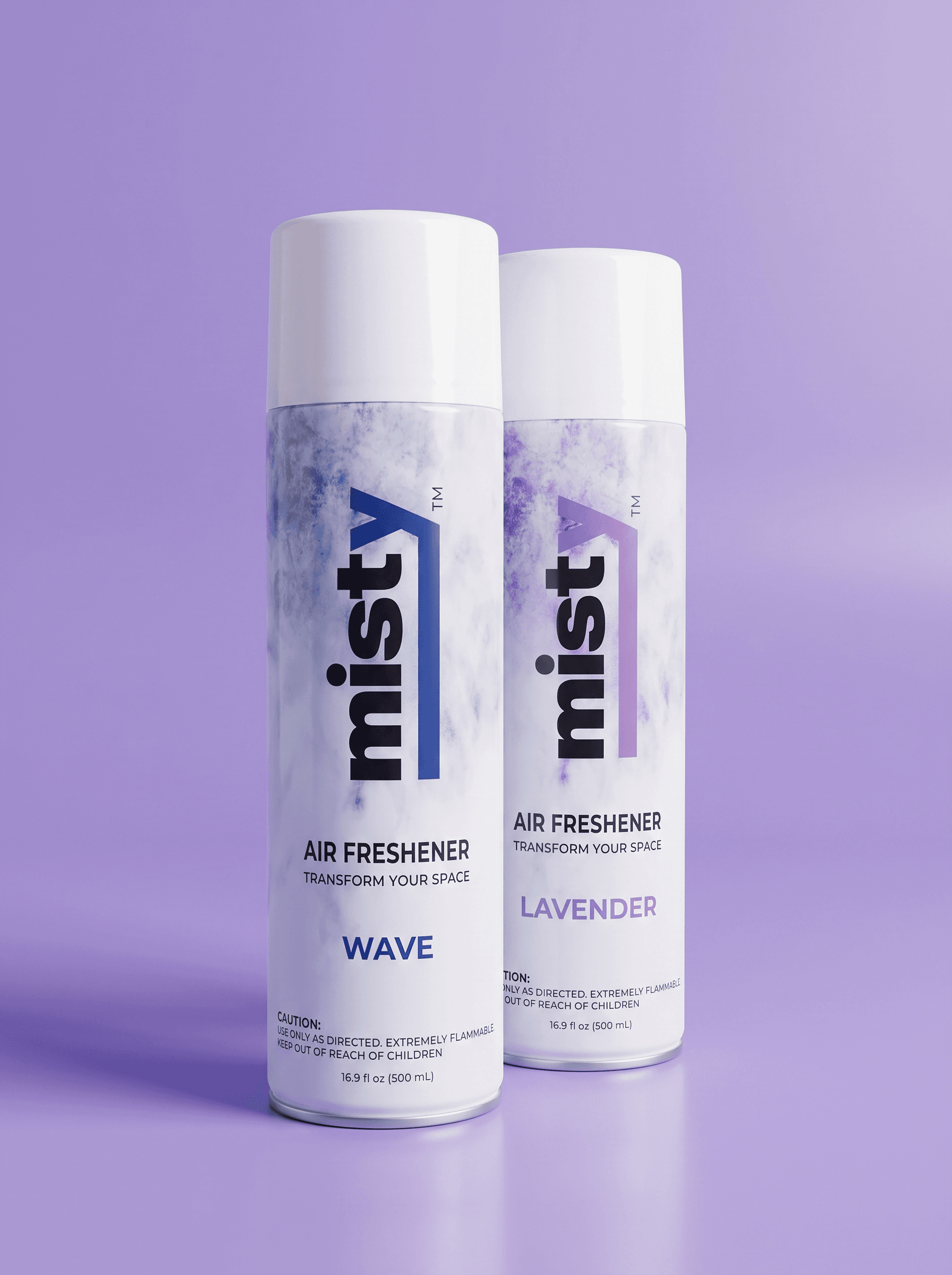 Misty Duo. One Wave, one Lavender.